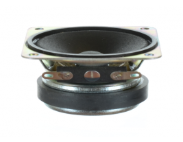 The profile of a 2.5" wide range speaker from MISCO Speakers -- OEM model DC22S.