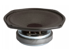 A 5 inch voice range speaker with an impedance of 4 ohms from MISCO Speakers -- Oaktron model 5FUA.
