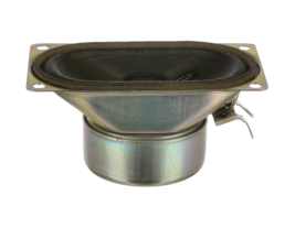 A 1.5 inch oval wide range speaker from MISCO Speakers -- 74OF08-SHWP.