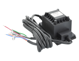 A 32 watt transformer with direct burial cable from MISCO Speakers - 32HT70WP.