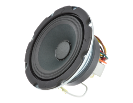A 4 inch extended range speaker with 4 watt transformer -- Oaktron model 93128.